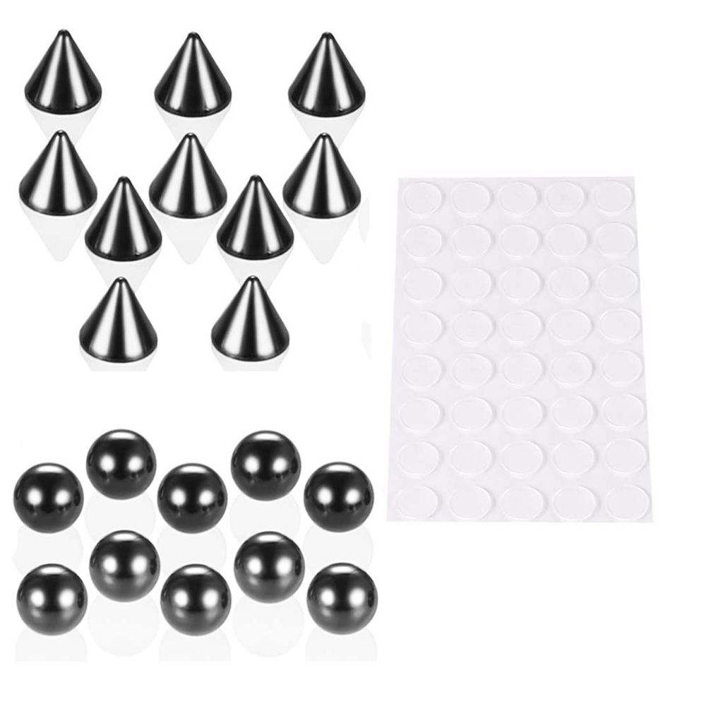 Body Jewelry Earrings - メンズステンレス製ボディジュエリー、ステッカー付きイヤリング、ボールノーズリング、フェイクリップスタッド、アイブロウスタッドセット、ノーピアスジュエリー