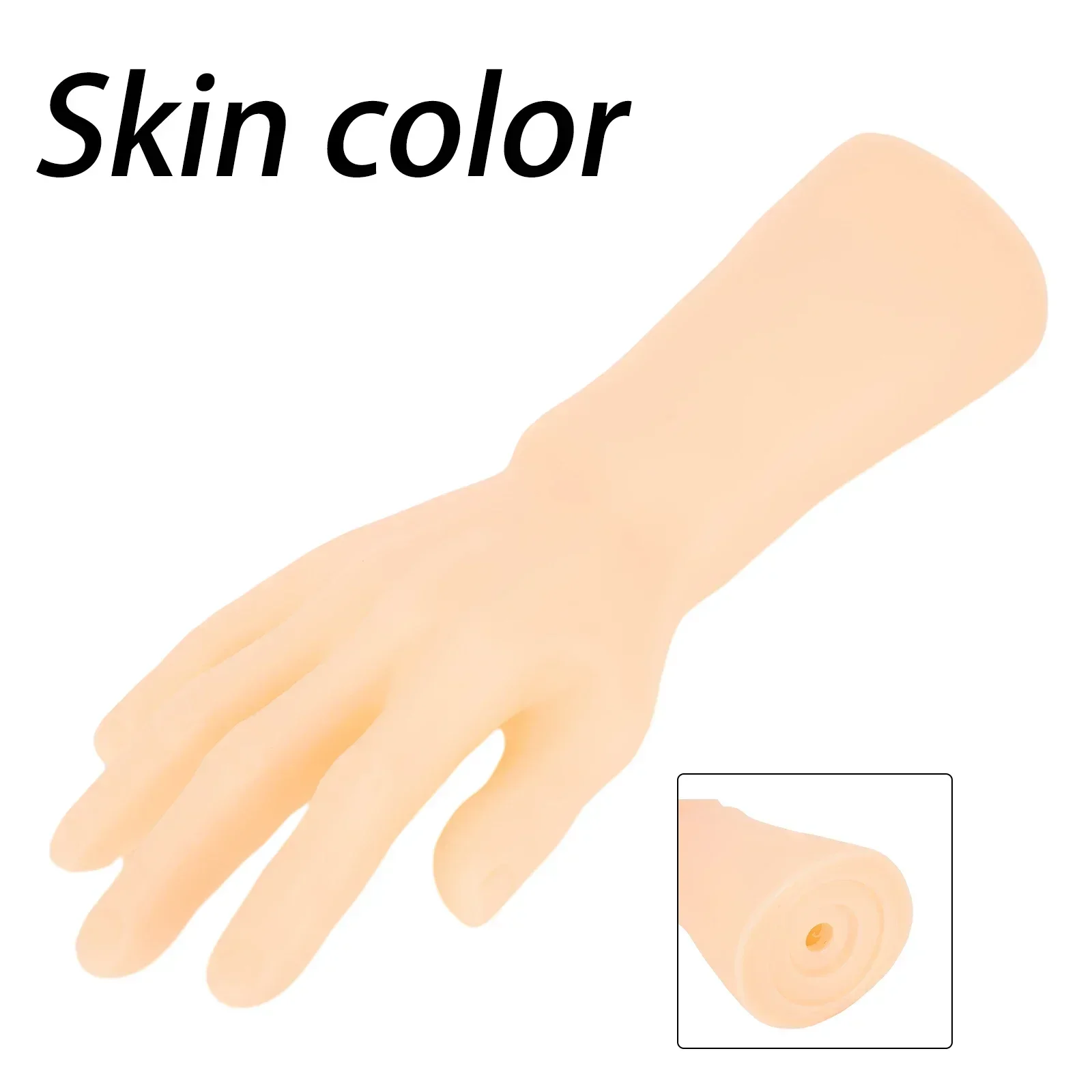 Body Jewelry Shop - 男性用右手シリコンディスプレイスタンド ジュエリー、ブレスレット、指輪、手袋、時計用 マネキンホルダー 店舗や家庭に最適
