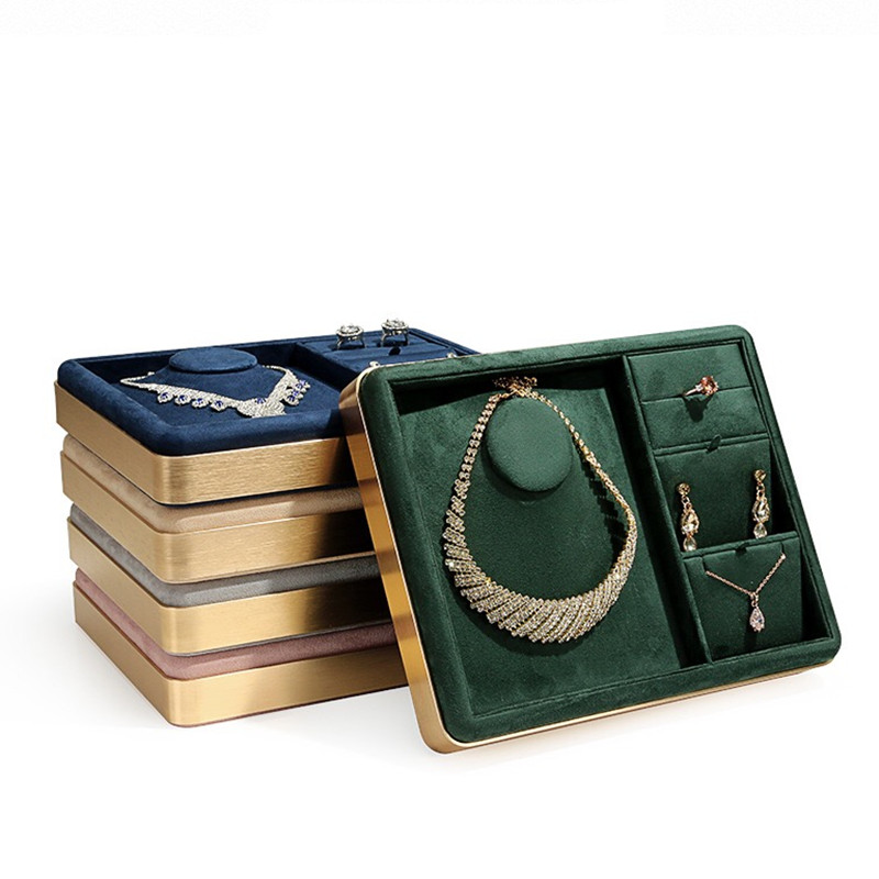 Body Jewelry Display - ジュエリーディスプレイ,イヤリング,ネックレス,ペンチ,デントショーのためのメタルベルベットジュエリーオーガナイザーホルダー