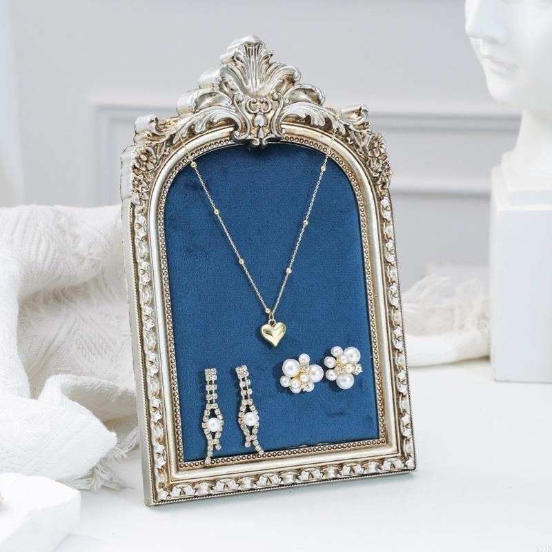 Body Jewelry Display - アンティークテーマジュエリーホルダーイヤリングディスプレイスタンド樹脂テクスチャブローチ用