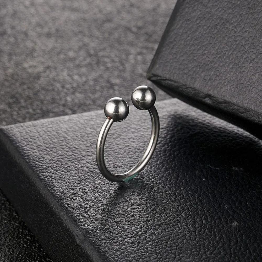 1-16個セット16 G馬蹄型鼻輪カフ低アレルギー眉唇輪穿孔 - Body Jewelry Replacement Ball のレビューと価格