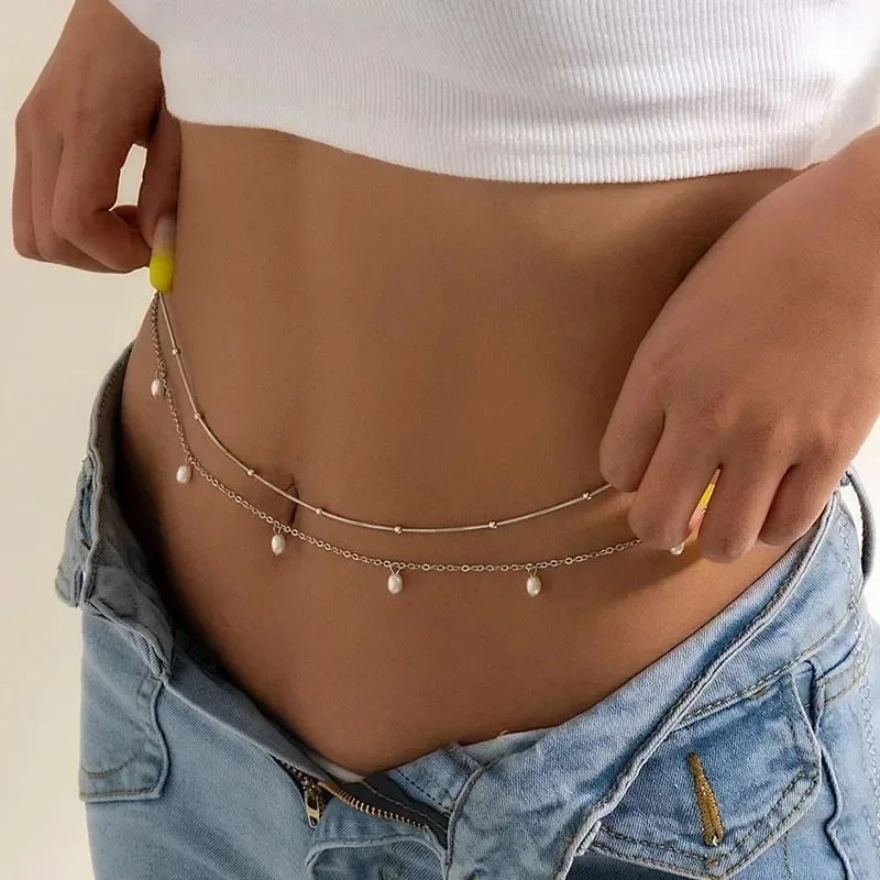 女性用バタフライチェーン,セクシーなベリーベルト,ボディジュ - Body Jewelry Outfit のレビューと価格