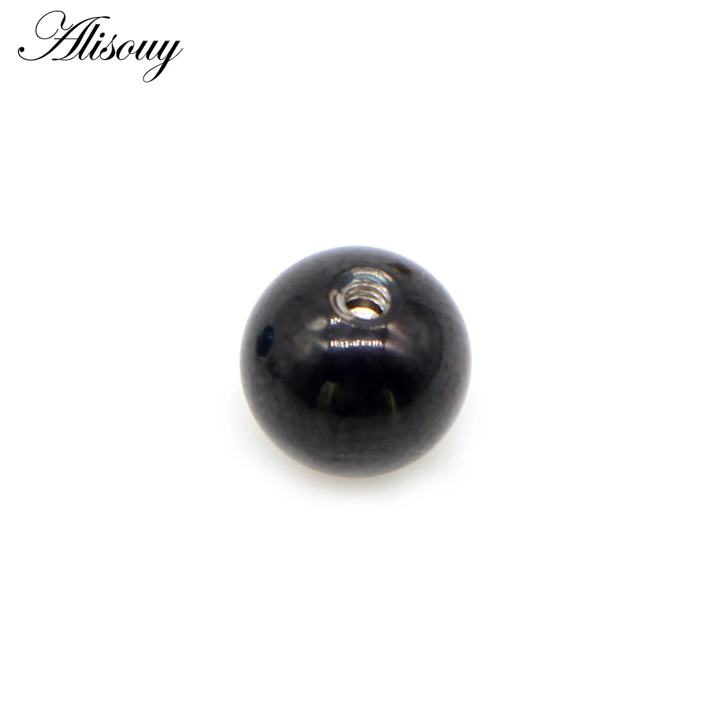 Alisouy 10個/ロット ステンレス製交換用ボール ボ - Body Jewelry Replacement Ball のレビューと価格