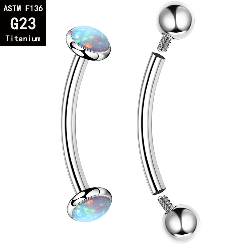 5個/ロット ASTM F136 チタン製 インターナルスレ - Tragus Flat Back のレビューと価格