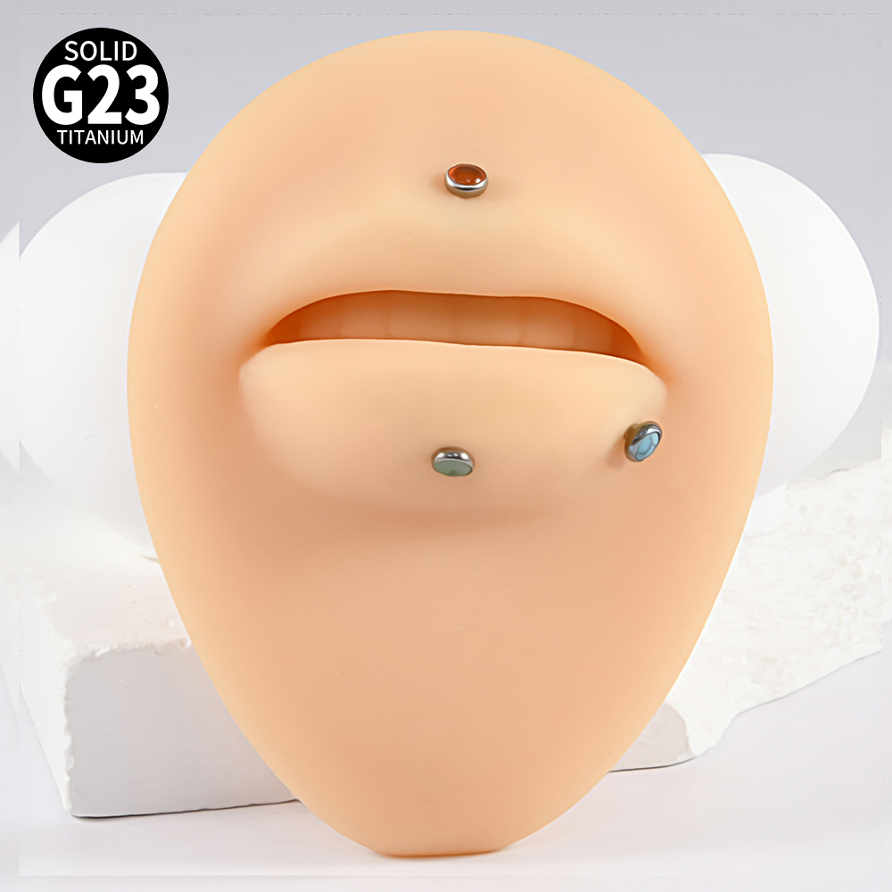 1PC 16 グラム G23 チタンクリスタル & ストーン - Tragus Flat Back のレビューと価格