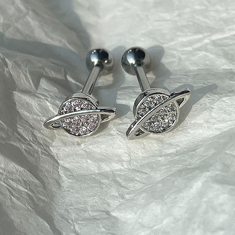 1個入り トレンドの甘くてクールなスタイル ステンレス製 1 - Body Jewelry Art のレビューと価格