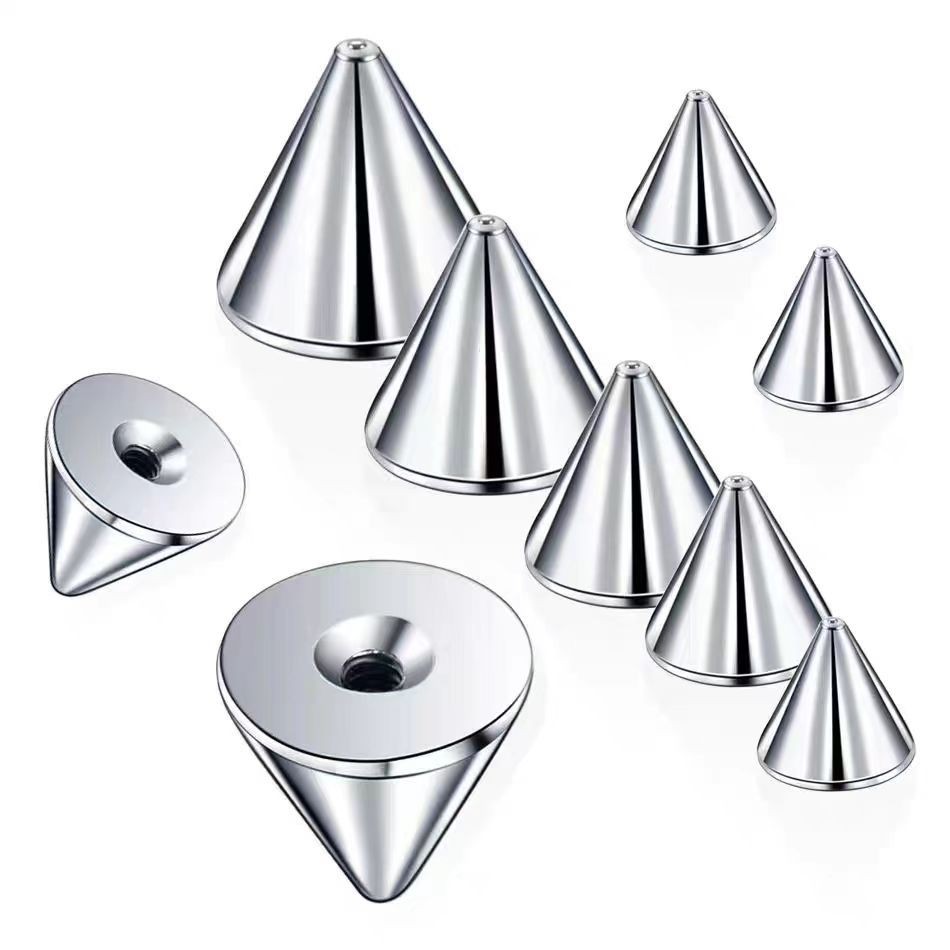 10 ピース/ロット 316L ステンレス鋼ネジスパイクコー - Body Jewelry Replacement Ball のレビューと価格