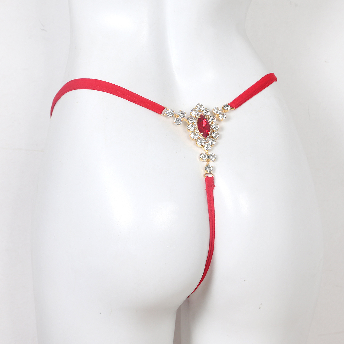 女性のためのルビースタイルのビキニ下着、悪魔の目のボディチェ - Body Jewelry Retainers のレビューと価格