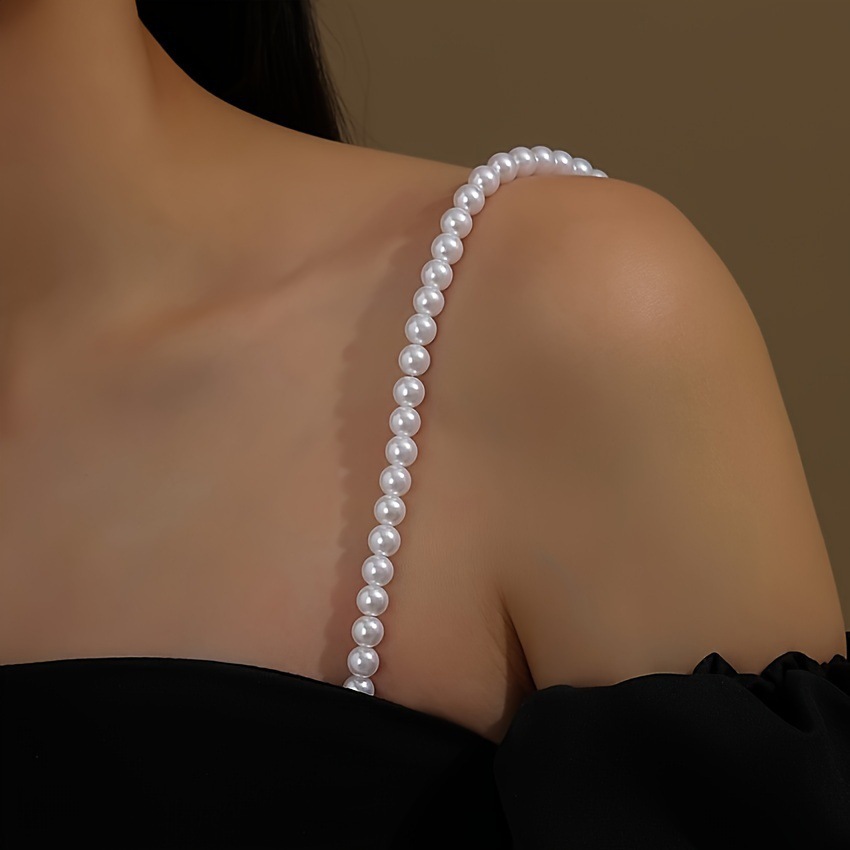 女性用のエレガントなヴィンテージ風イミテーションパールショル - Body Jewelry Retainers のレビューと価格